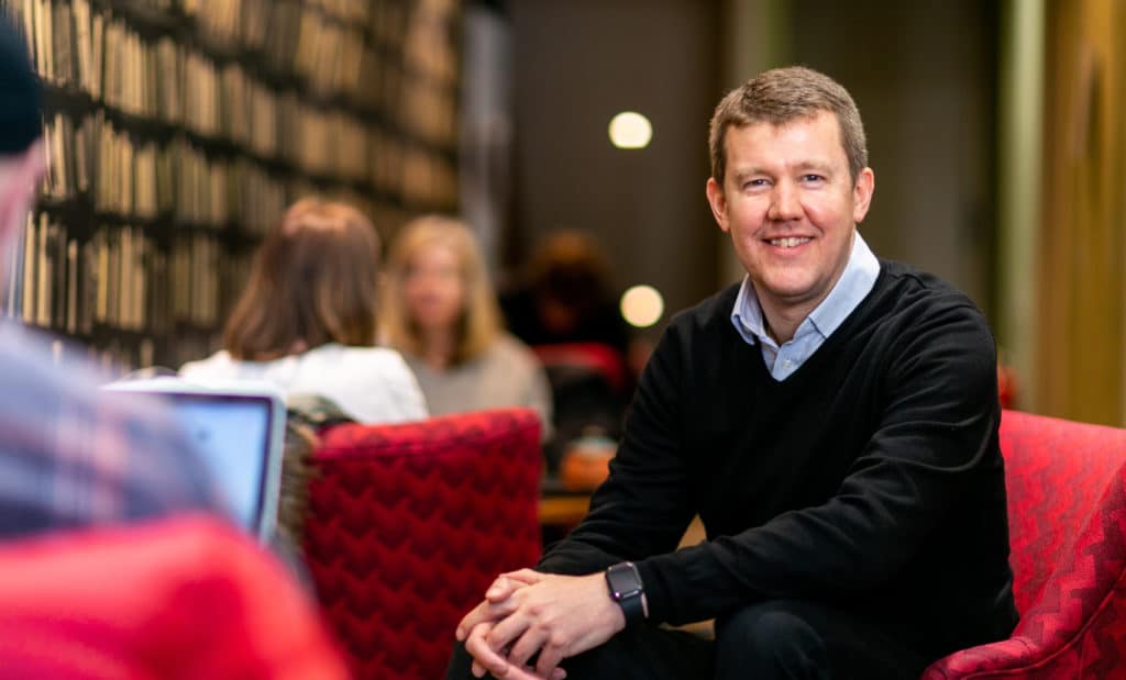 Matt Elliott, Chief People Officer of Bank of Ireland.