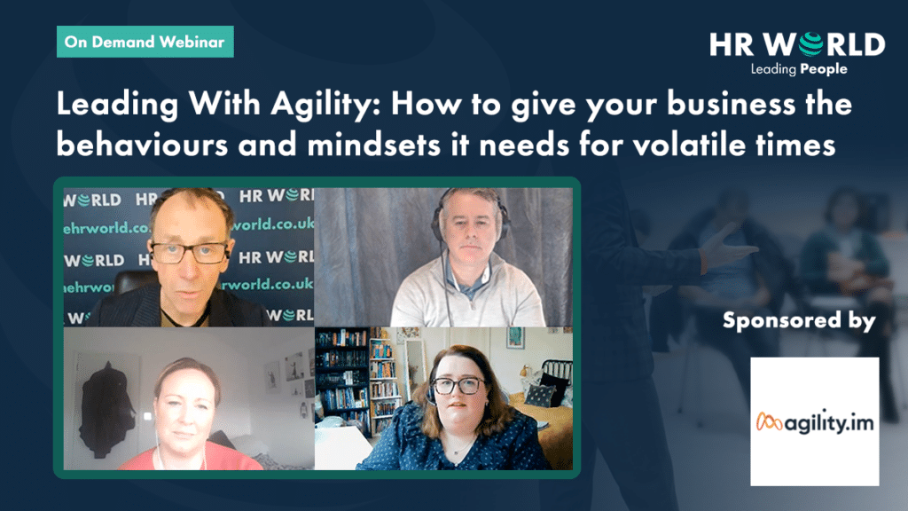 on demand webinar leading with agility