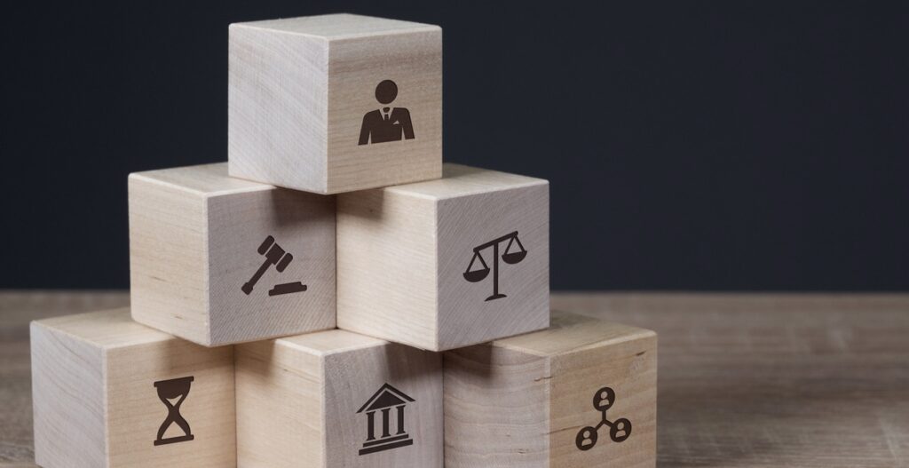 business, technology, internet and network concept. employment law.